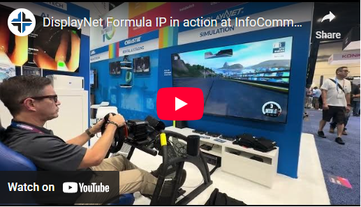 DisplayNet in Action at InfoComm